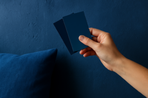 Bleu indigo et bleu roi : caractéristiques, différences et applications en décoration