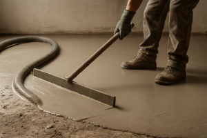 Chape anhydrite ou chape ciment : Le guide complet pour choisir