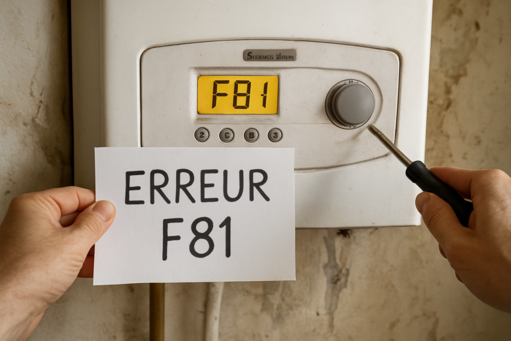 Code Erreur F81 Saunier Duval : Signification, Causes et Solutions