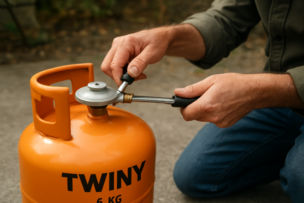 Comment changer une bouteille de gaz Twiny 6 kg : guide pratique en toute sécurité
