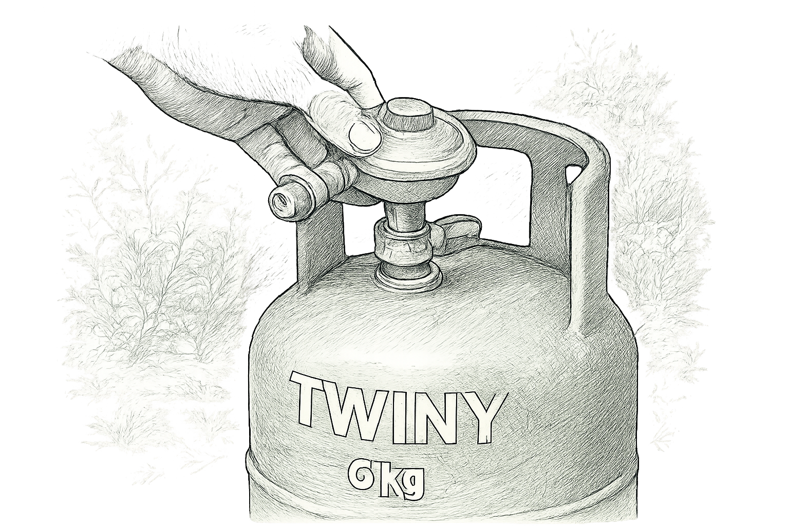 comment changer une bouteille de gaz twiny 6 kg