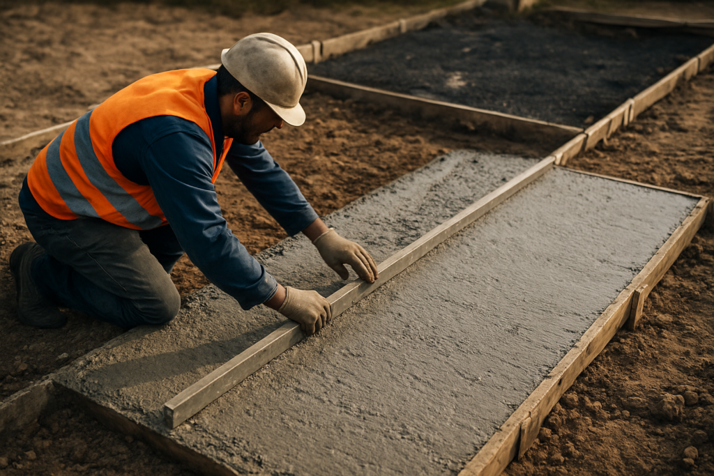 Déclaration Préalable de Constructions (DPC) 2025 : réaliser sa dalle béton en toute conformité