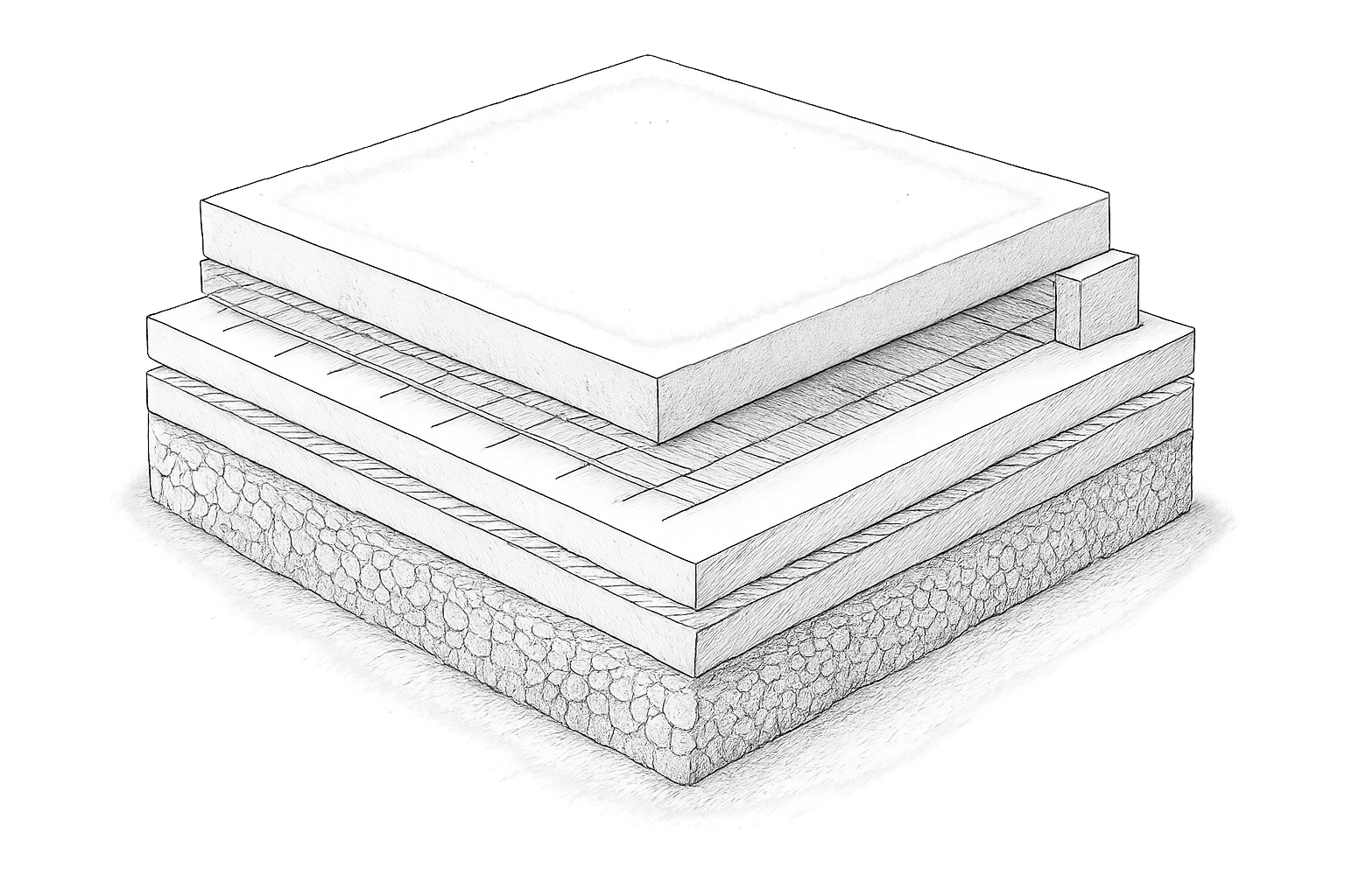 declaration dalle beton