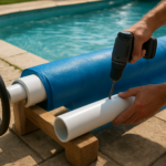 Fabriquer un enrouleur de bâche à barres pour piscine : tutoriel DIY économique