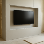 Guide Complet de la Niche TV en Placo : Dimensions, Idées & Coûts 2024