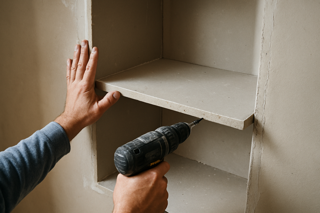 Guide Complet : Fixer et Créer une Étagère en Placo – Méthodes et Tutoriels