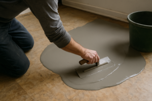 Guide complet pour un ragréage sur lino réussi : méthode et astuces