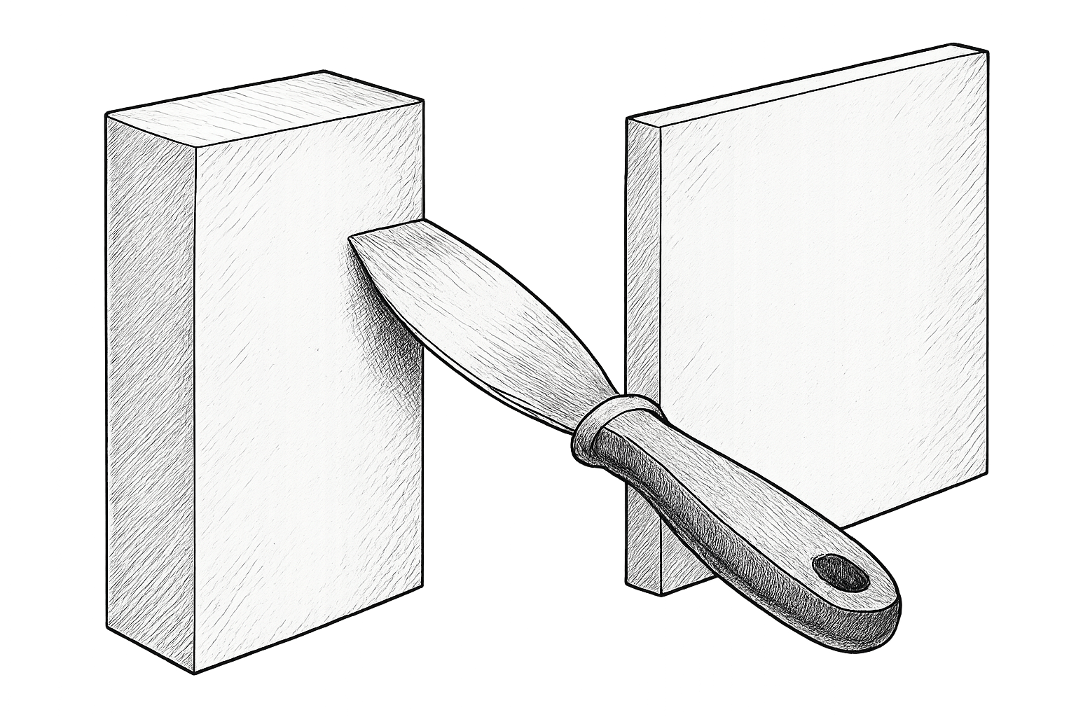 joint placo sans bords amincis