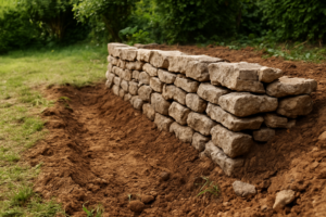 Muret sans fondation : est-ce possible et comment le réaliser pour un petit mur ?