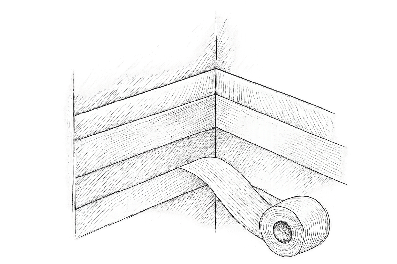 ne pas faire les bandes de placo